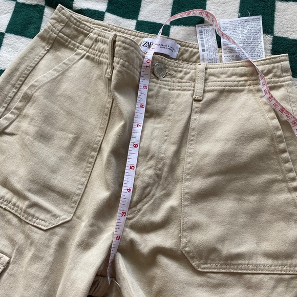 Zara cargo pants high rise trf - Picture 7 of 8